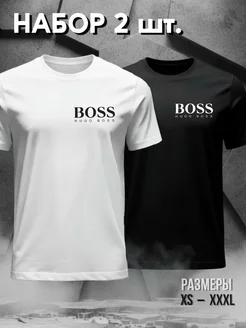 Футболка с принтом набор 2 шт