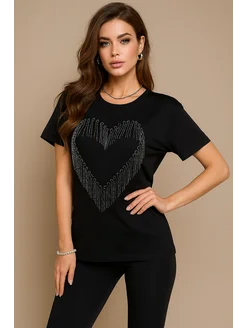 Нарядная женская футболка